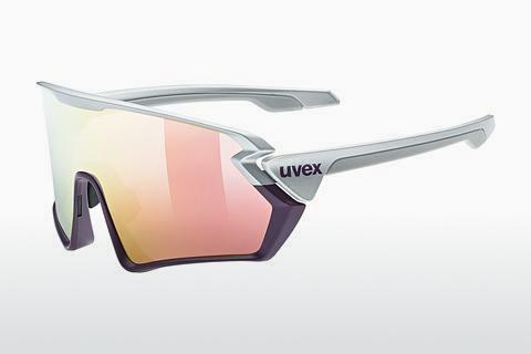 Solglasögon UVEX SPORTS sportstyle 231 silver plum mat
