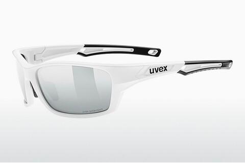 Solglasögon UVEX SPORTS sportstyle 232 P white mat