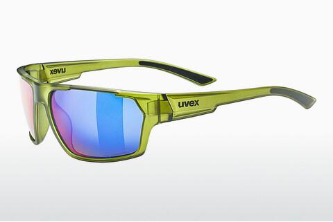 Solglasögon UVEX SPORTS sportstyle 233 P green mat